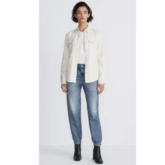 Rag & Bone Miramar Joggers in Tulip. - Picture 1 of 7